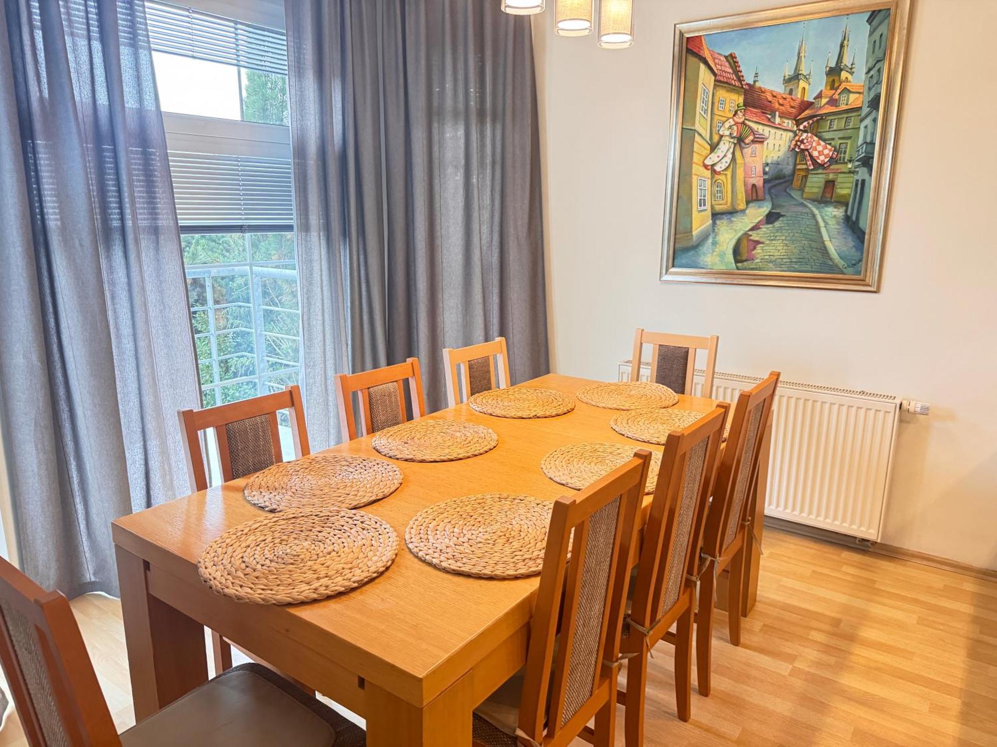 Diamondvilla, 4 Bedroom Apartment, Garden & Spa Прага Екстериор снимка